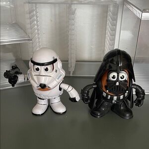 Hasbro Mr. Potato Head Star Wars Figures - White and Black